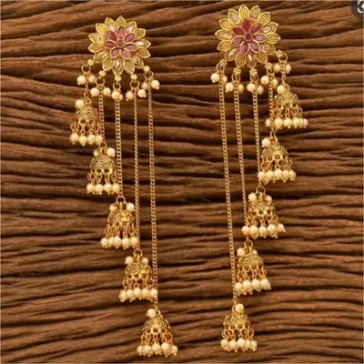 Long Jhumka Drops