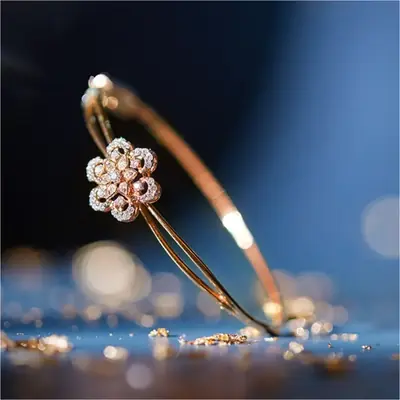 Pushpa Diamond Bracelet